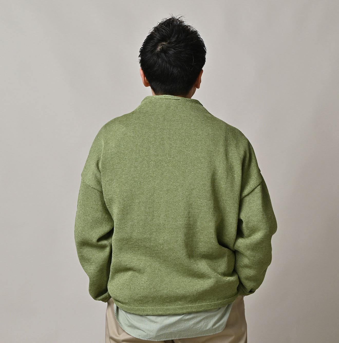 Gima Knitsew Uma Pull Male Model