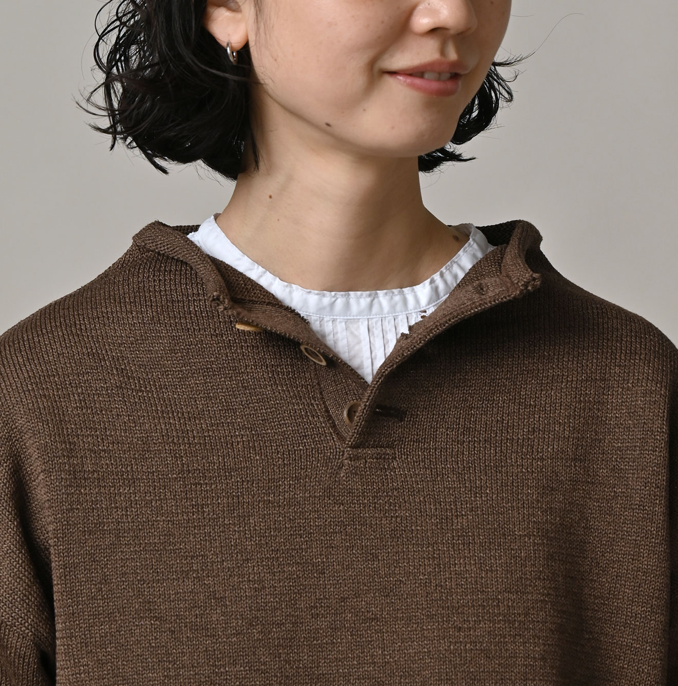 Gima Knitsew Uma Pull Detail