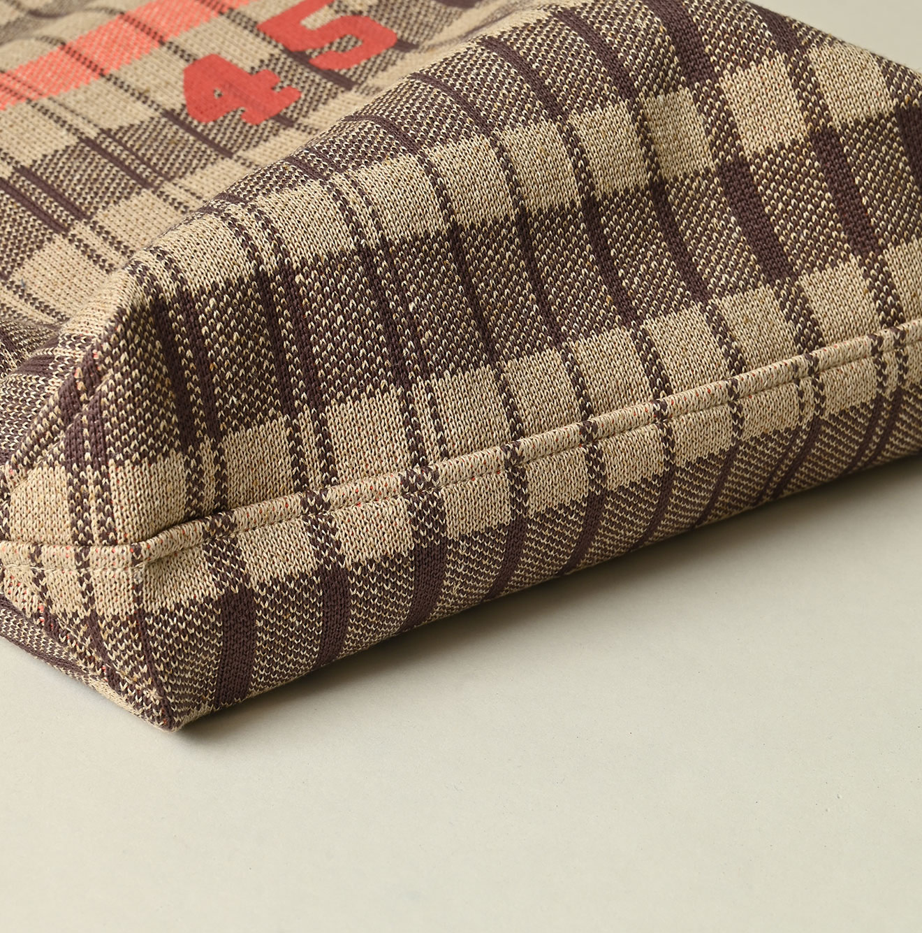 Linen Jacquard Bag Detail