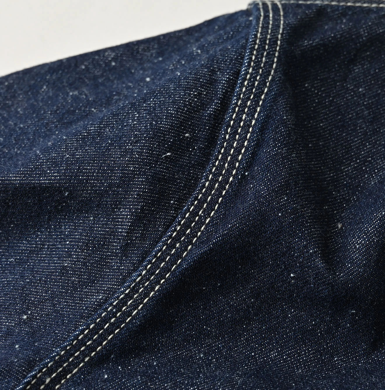 9.4oz Denim 908 Ocean Coverall Nou Detail