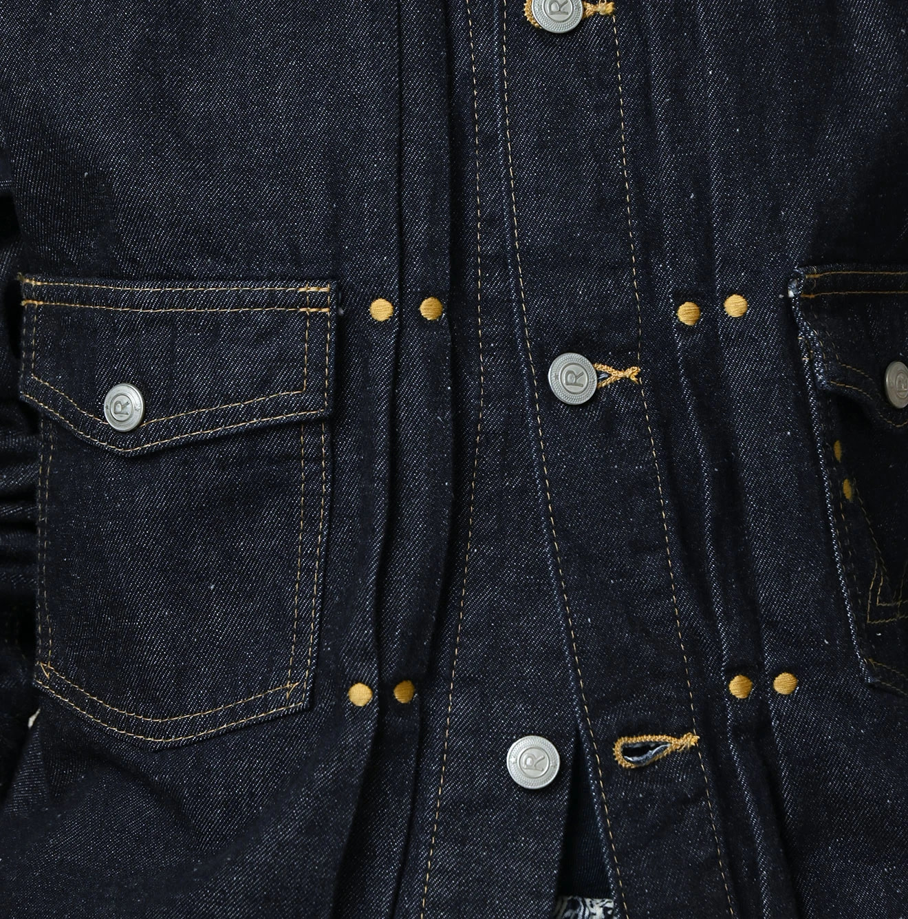 9.4oz Denim 908 G Jacket Nou Detail