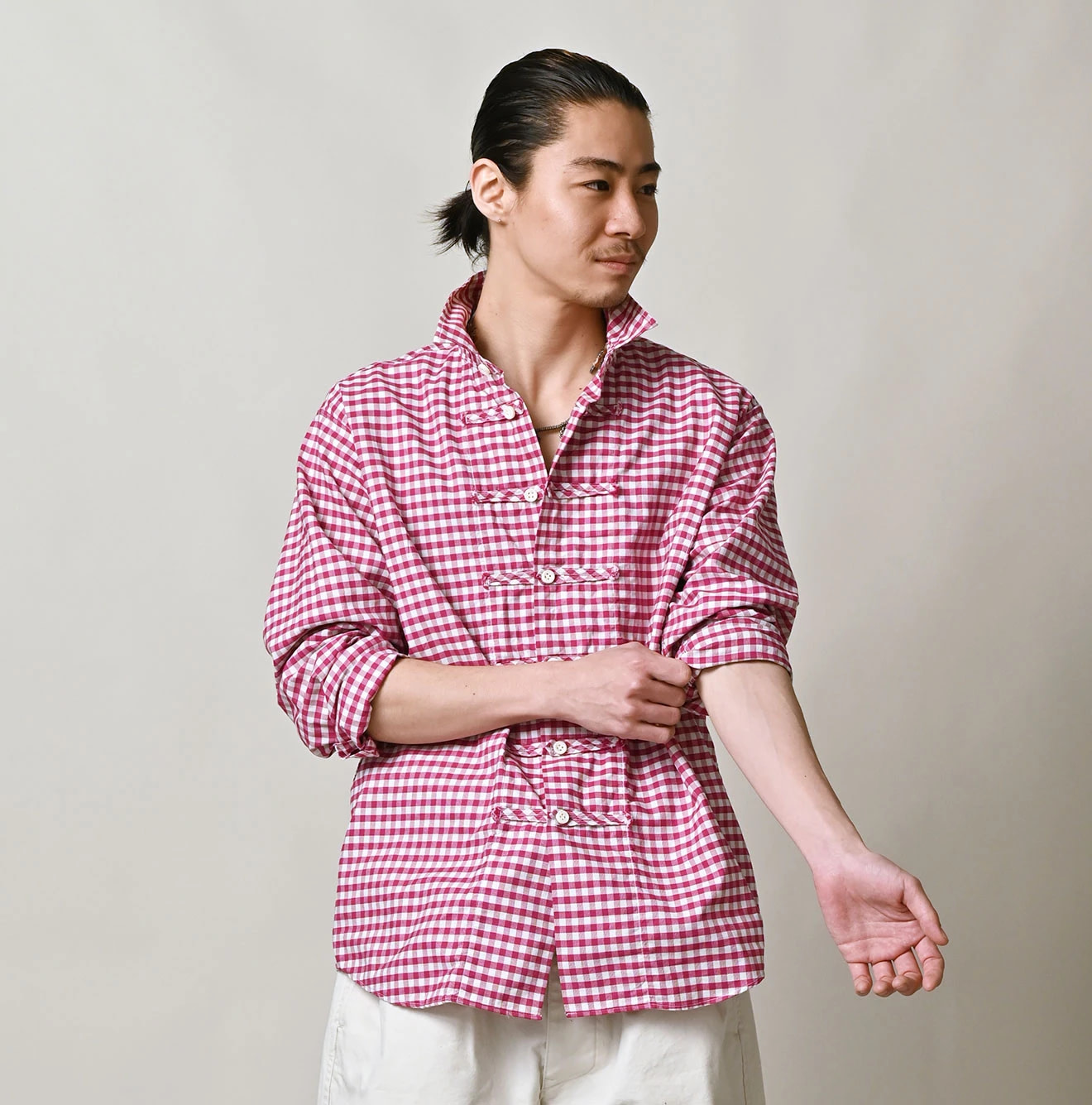 504 OX 908 8-knot Shirt Male Model