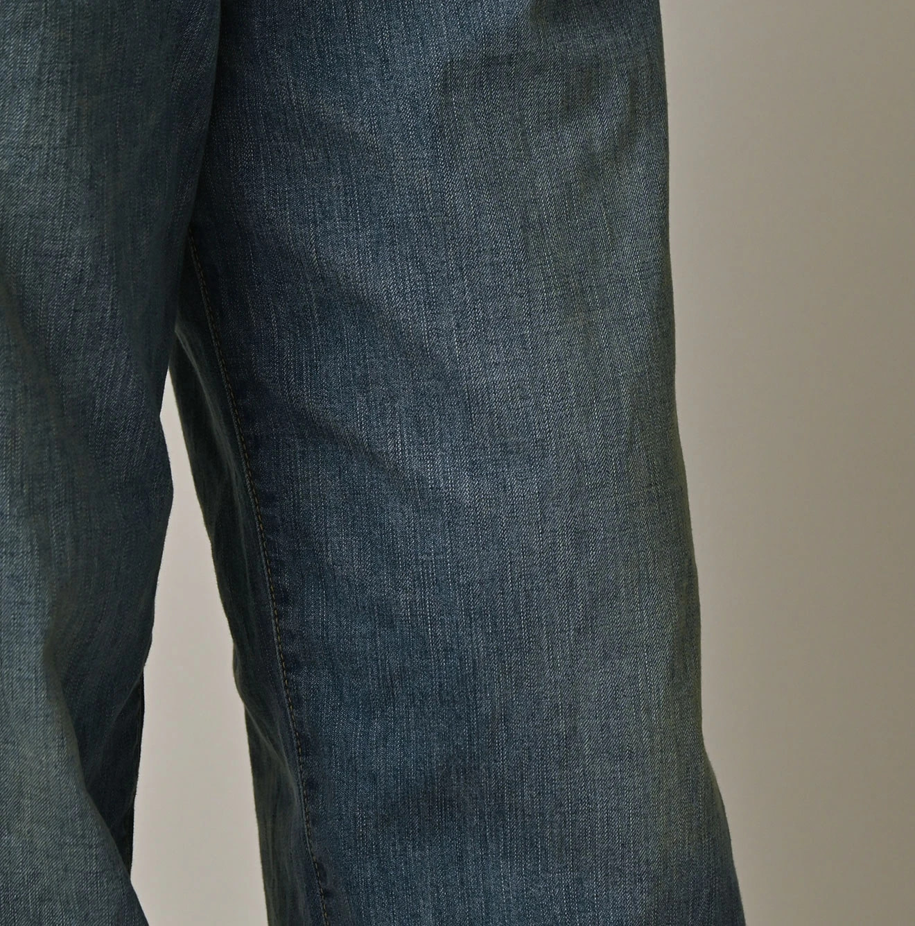 Mugihiko Denim Charlotte 5 Tan Detail
