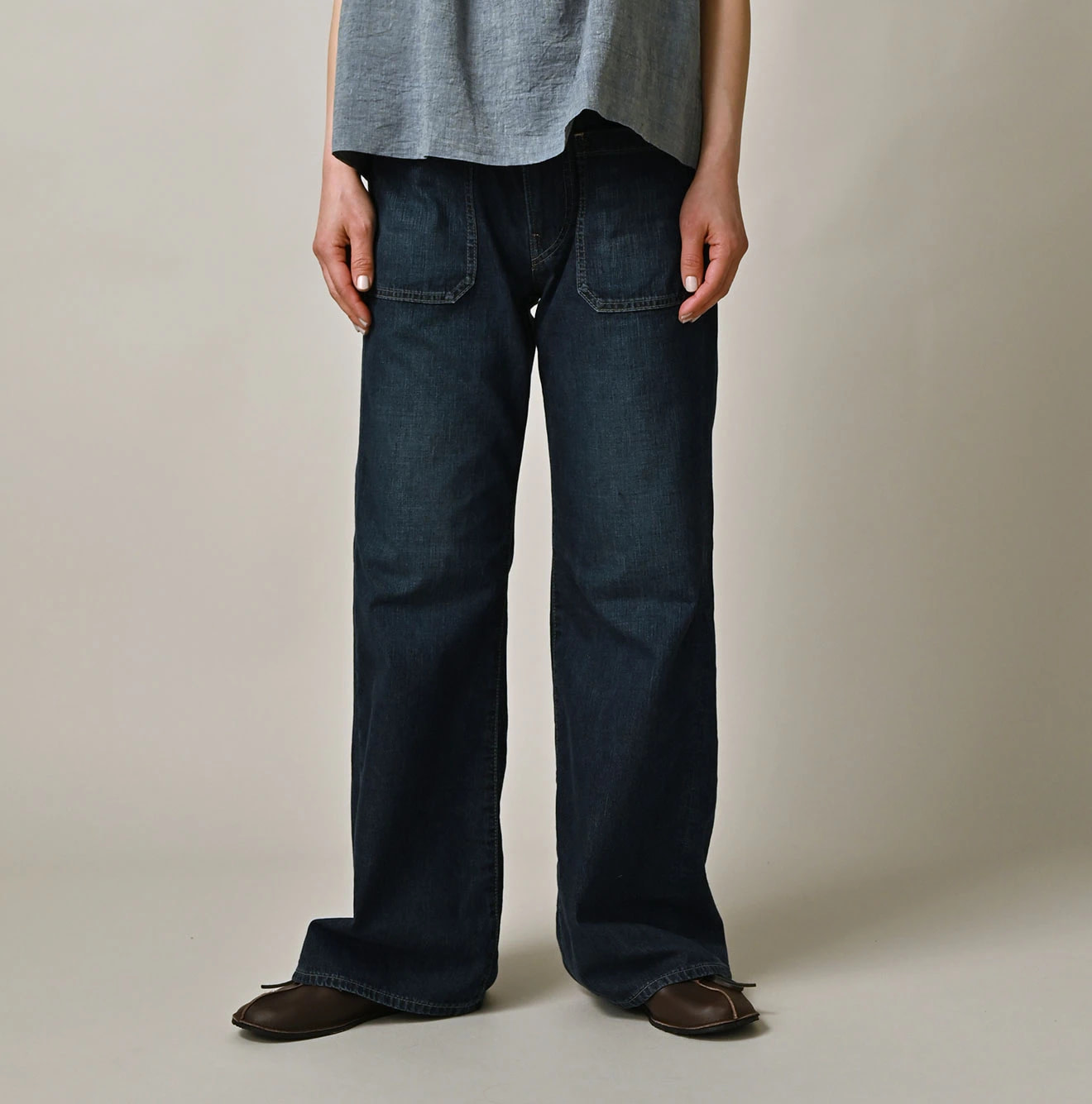 Mugihiko Denim Hippie Bachihime Syou Female Model