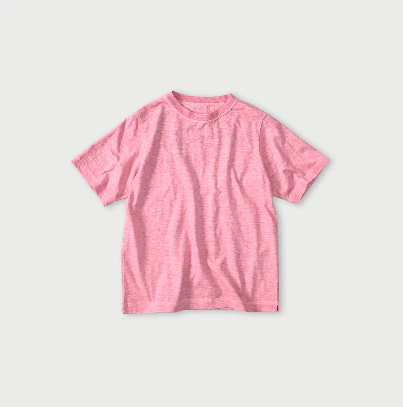 Plant Dyed Tenjiku 45 Star 908 T-shirt Plant Dyed Peach