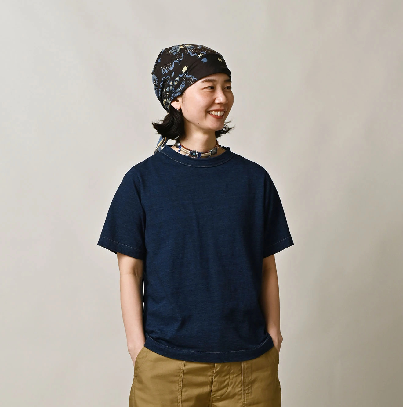 Indigo Tenjiku 45 Star 908 T-shirt Female Model