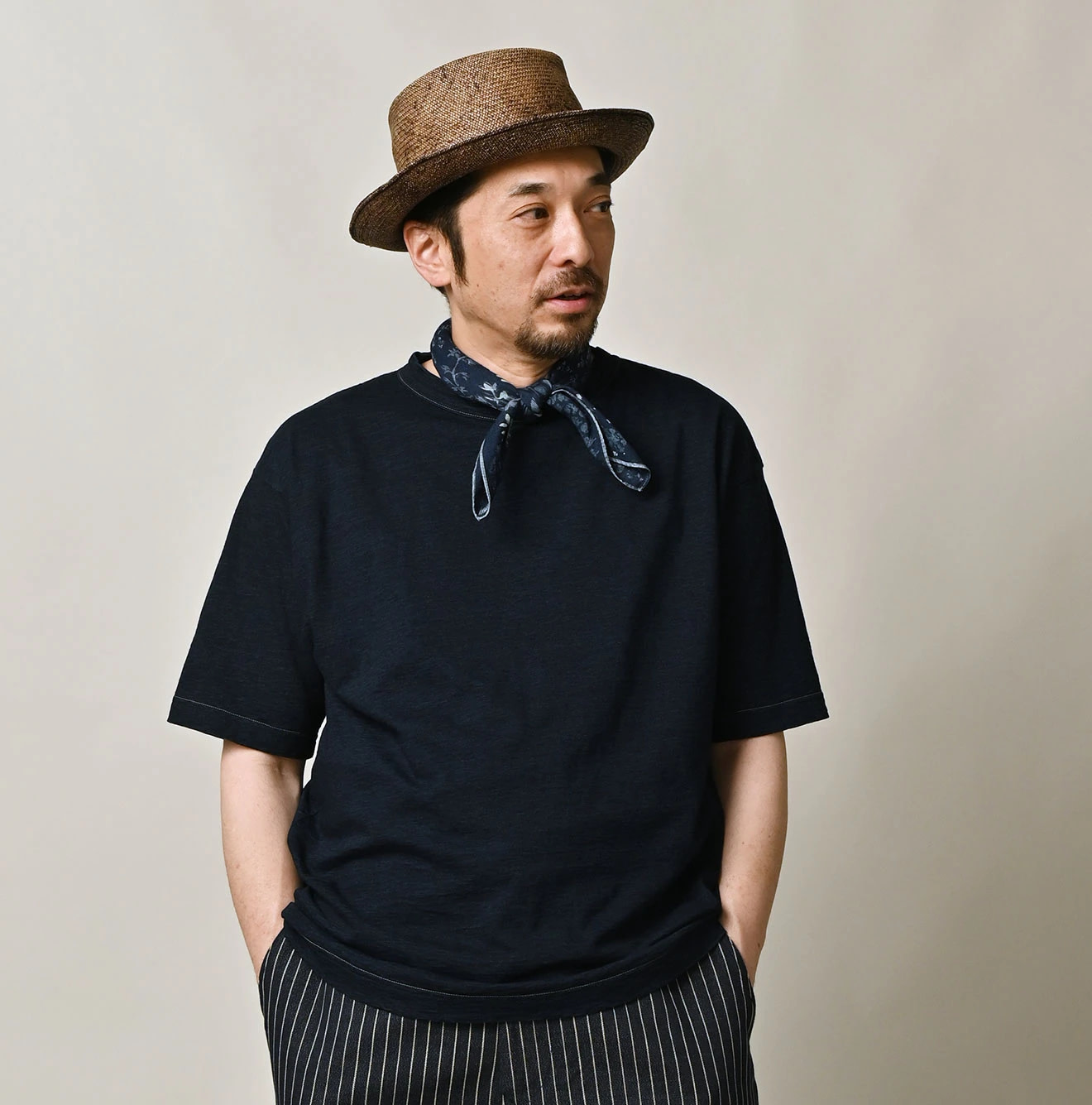 Indigo Tenjiku 45 Star 908 T-shirt Male Model