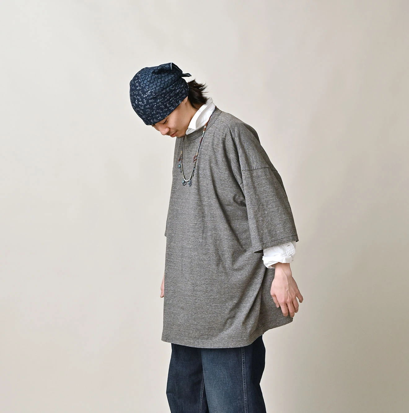 Top Tenjiku 9.8 Size Ocean T-shirt Male Model