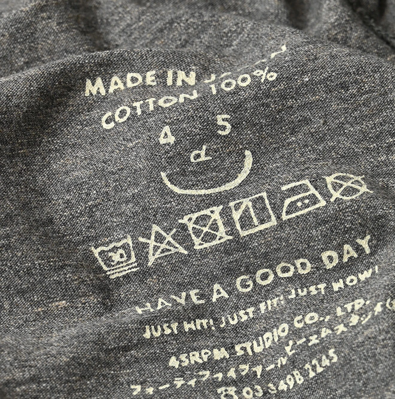 Top Tenjiku 9.8 Size Ocean T-shirt Detail