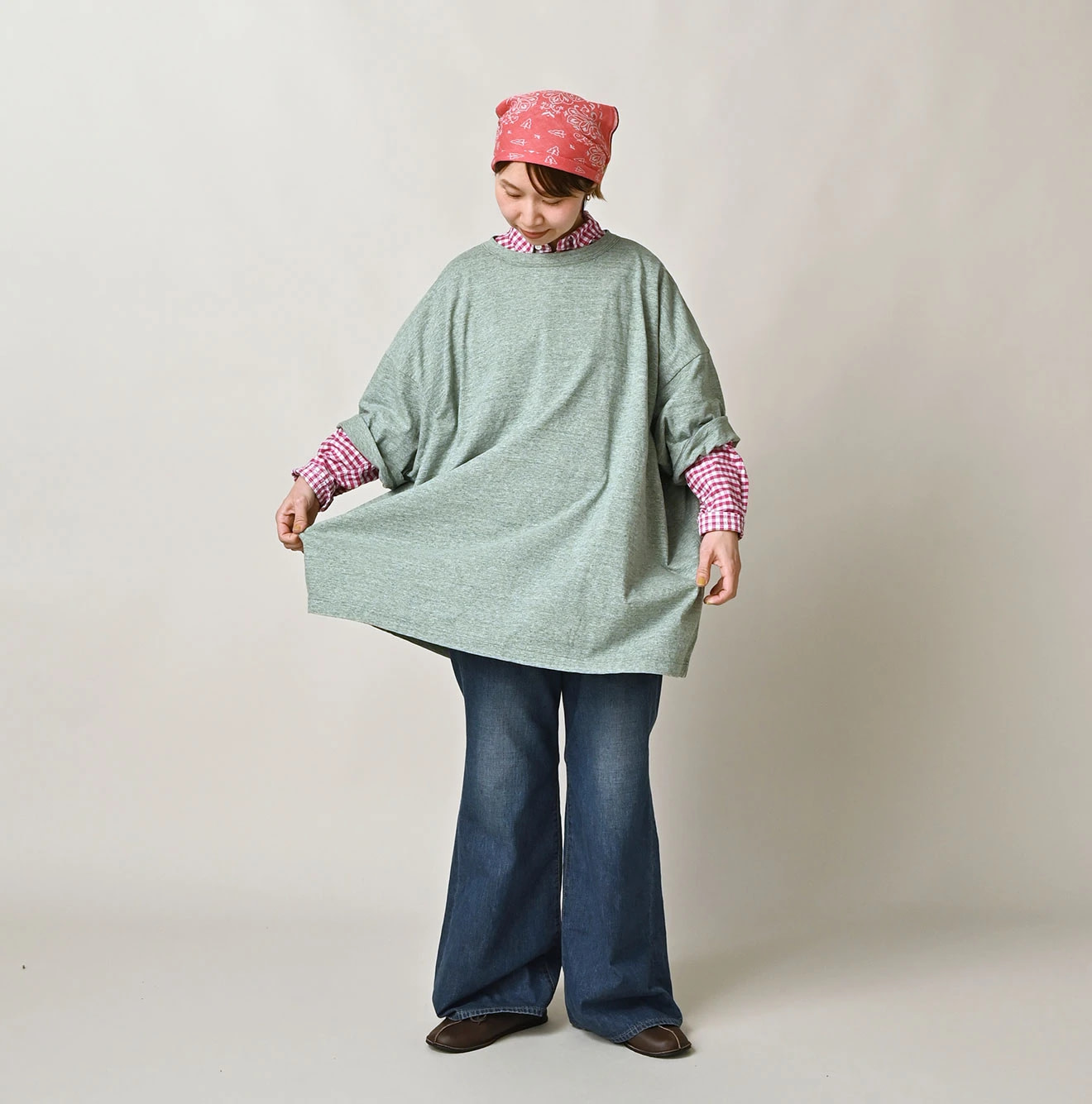 Top Tenjiku 9.8 Size Ocean T-shirt Female Model