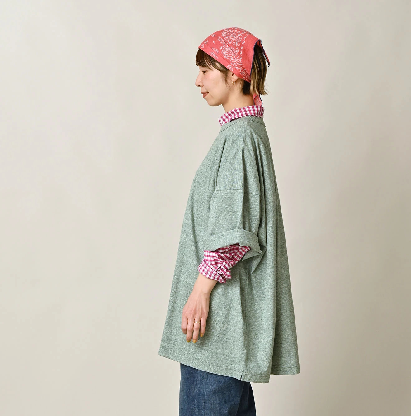 Top Tenjiku 9.8 Size Ocean T-shirt Female Model