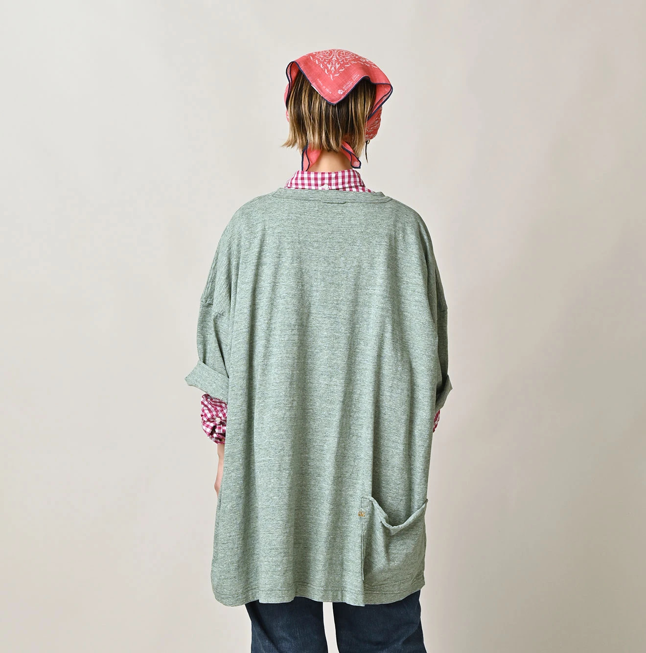 Top Tenjiku 9.8 Size Ocean T-shirt Female Model