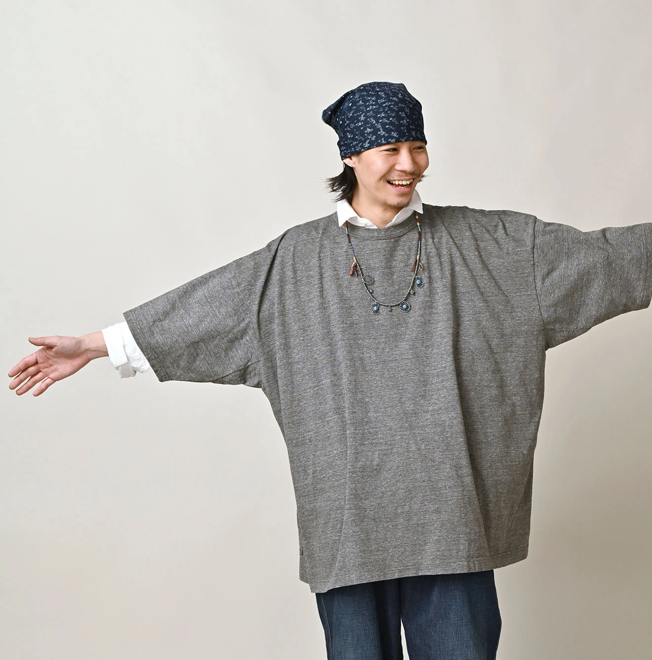 Top Tenjiku 9.8 Size Ocean T-shirt Male Model