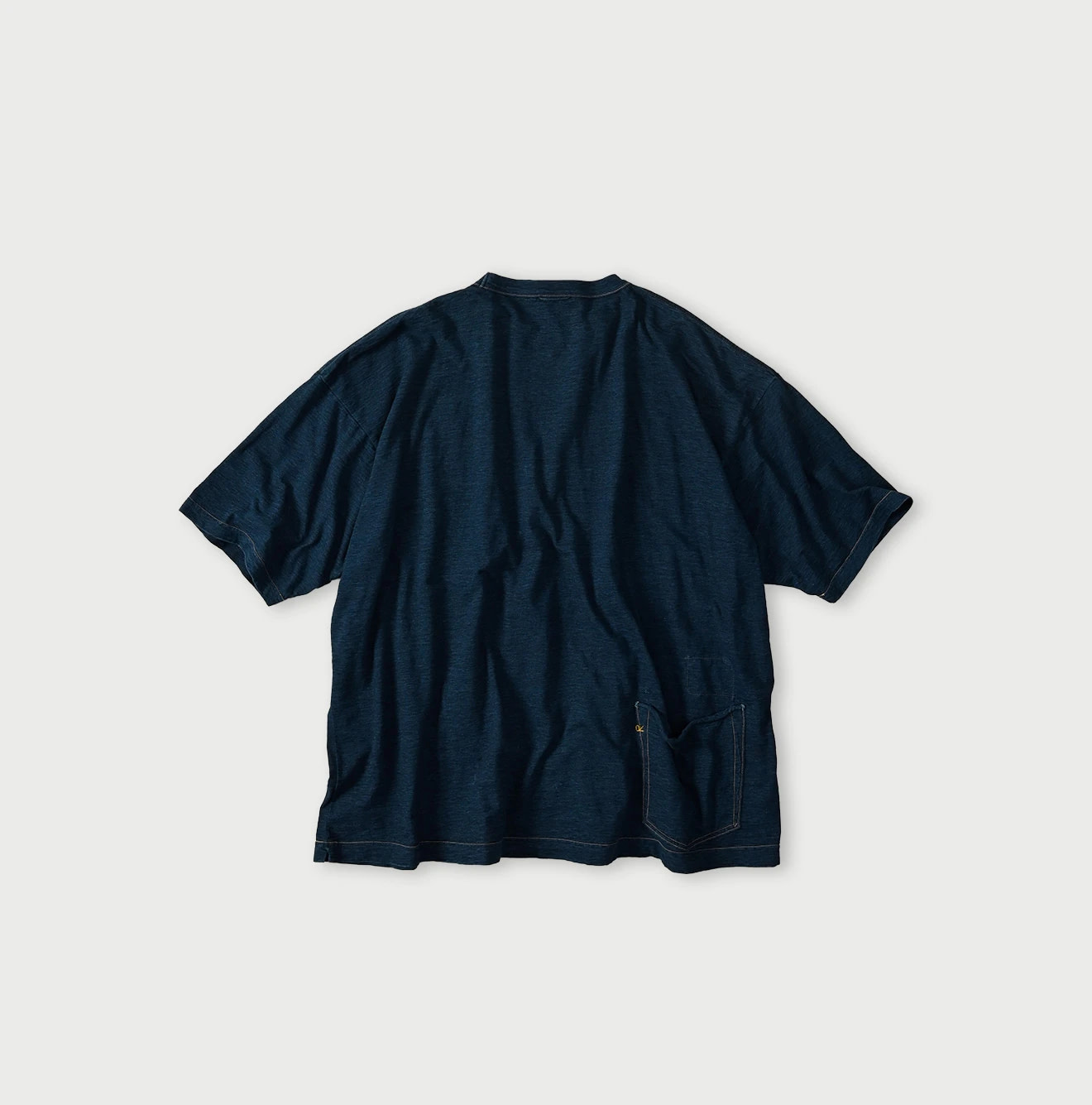 Indigo Tenjiku 9.8 Size Ocean T-shirt Premium Back