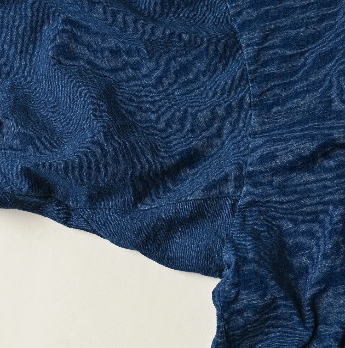 Indigo Tenjiku 9.8 Size Ocean T-shirt Premium Detail