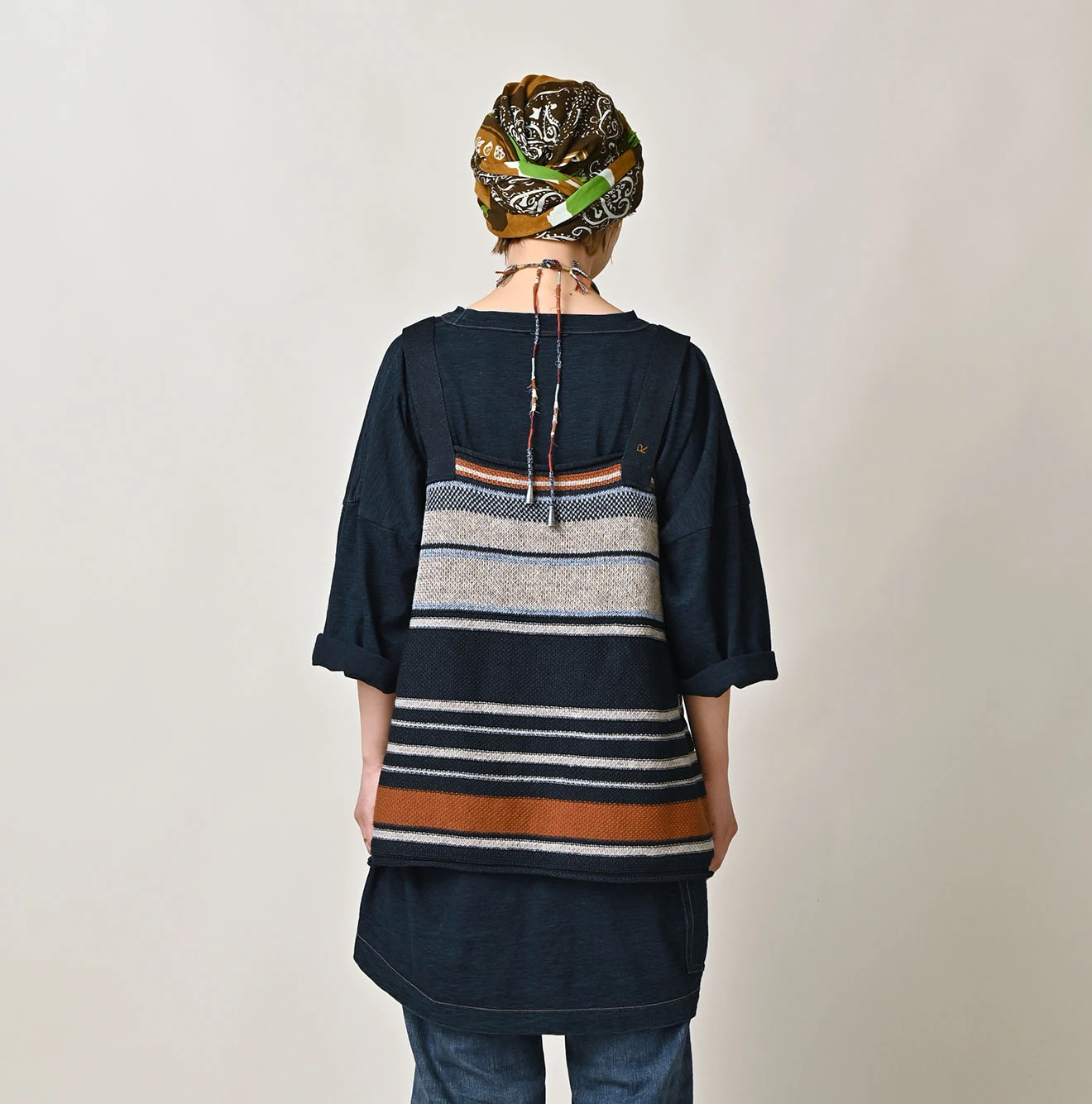 Indigo Tenjiku 9.8 Size Ocean T-shirt Premium Female Model