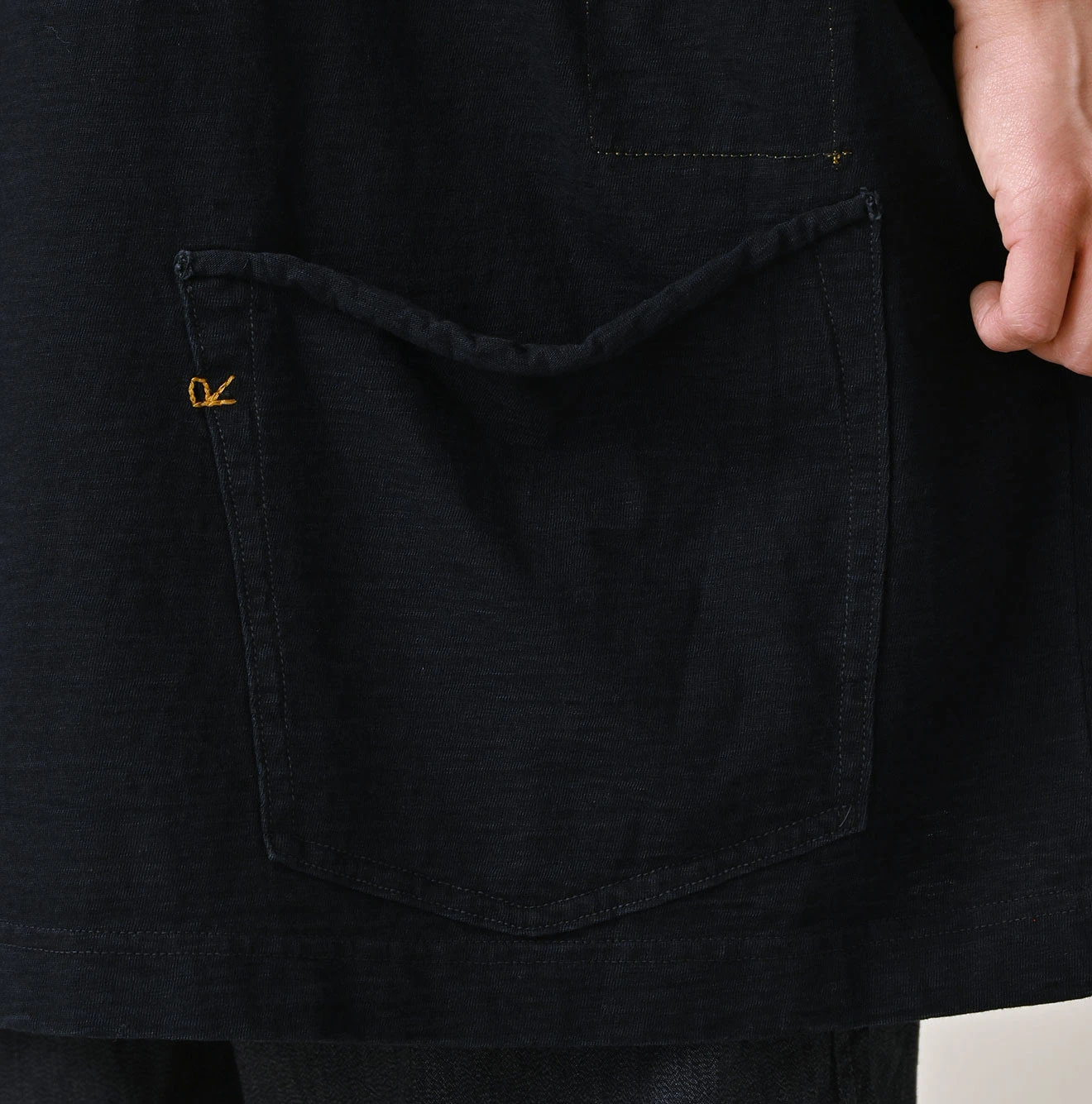 Indigo Tenjiku 9.8 Size Ocean T-shirt Detail
