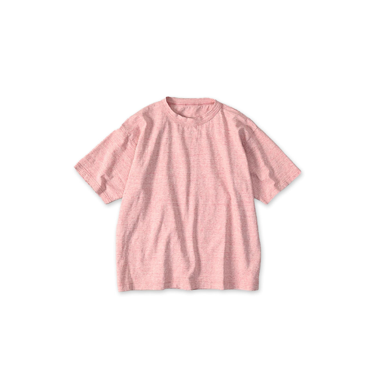 Top Tenjiku 908 Ocean T-shirt Pink Tweed Top