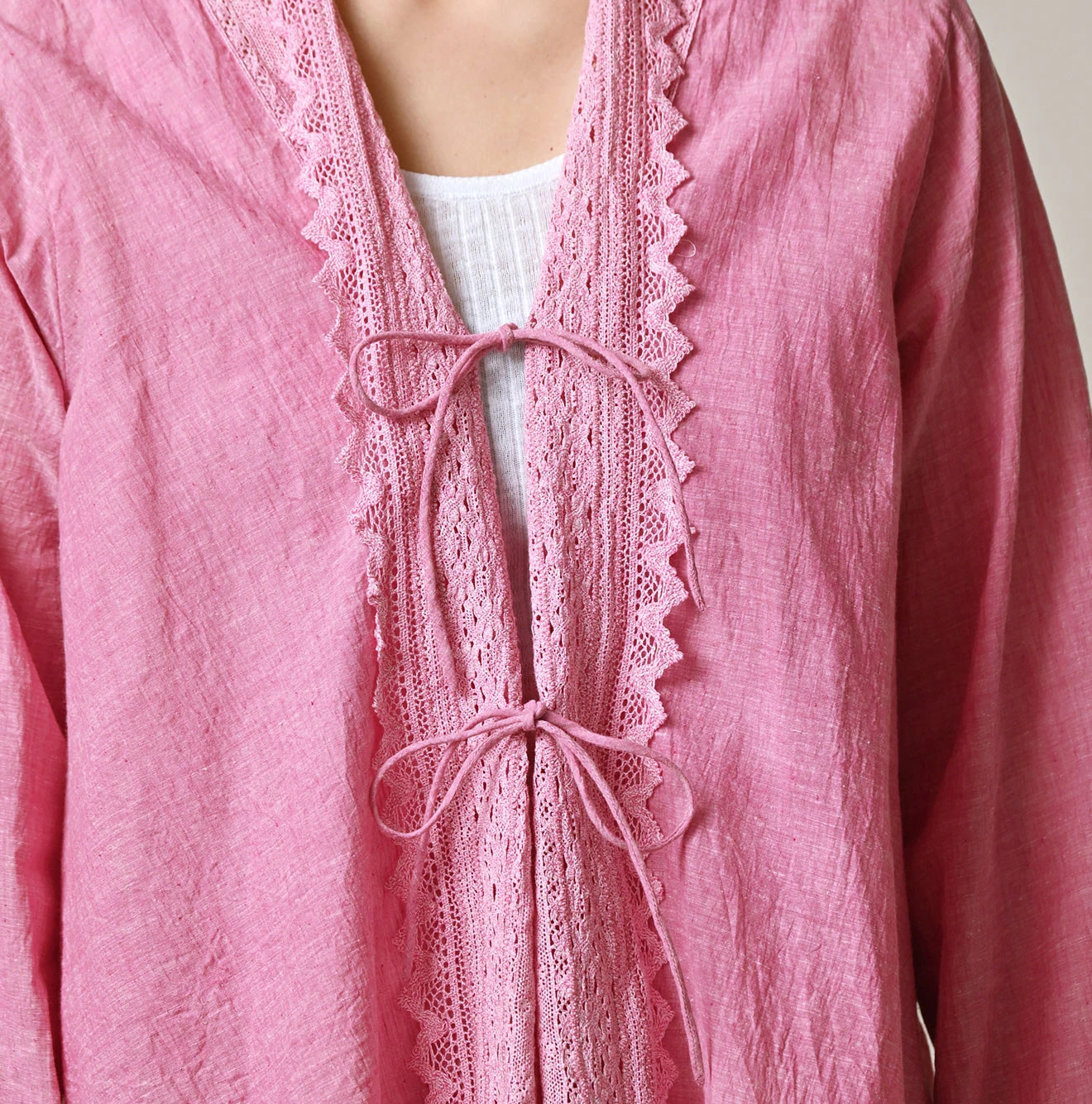 Indian Khadi Lace Cache-Coeur - 45R
