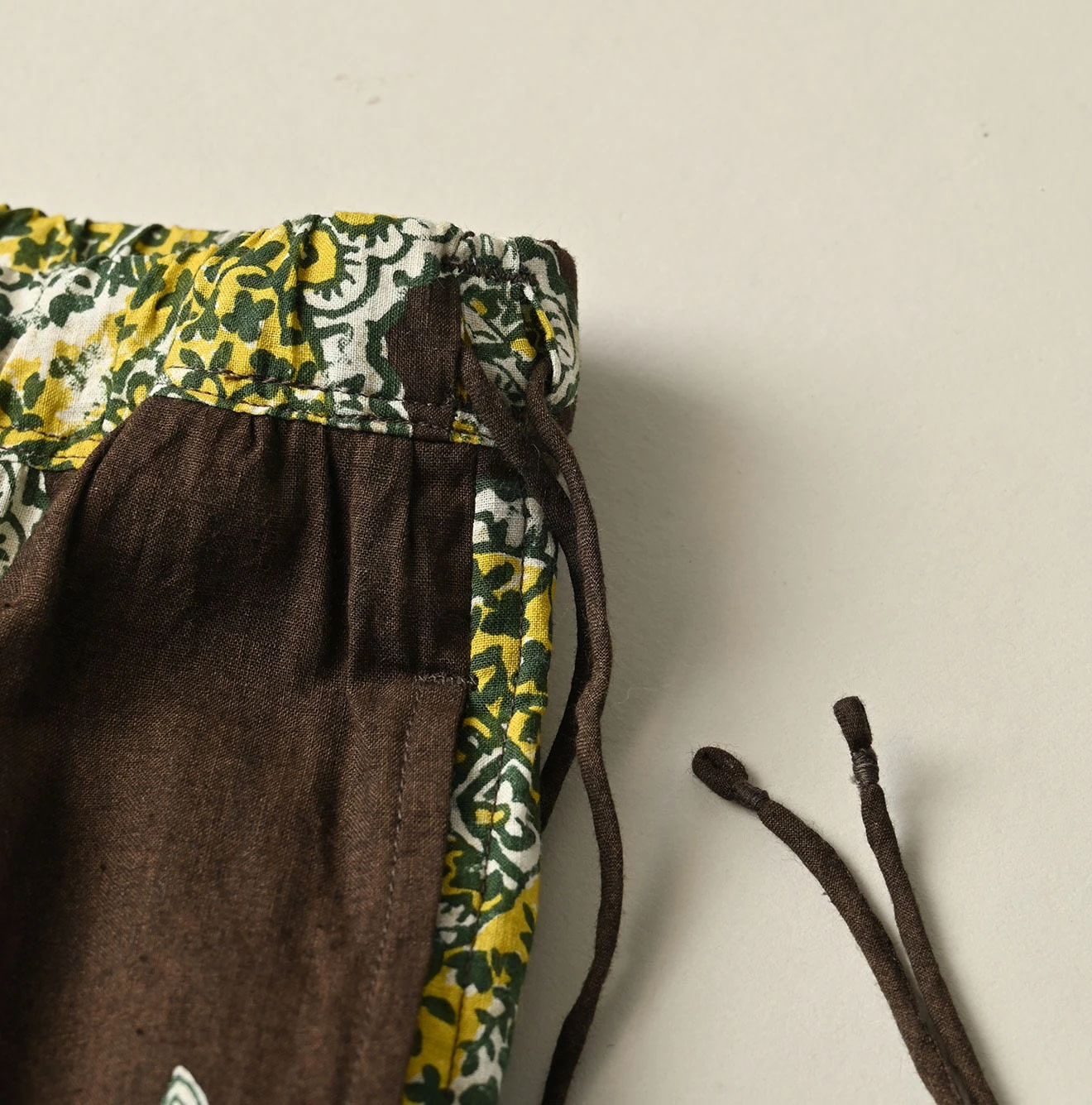 Bandana Paisley Print Tiered Frill Petit Skirt Detail