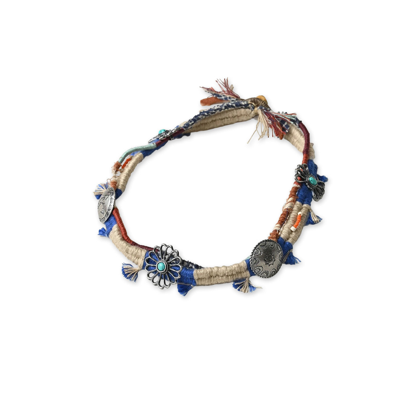 Kurukuru Hippie Choker Multi Color