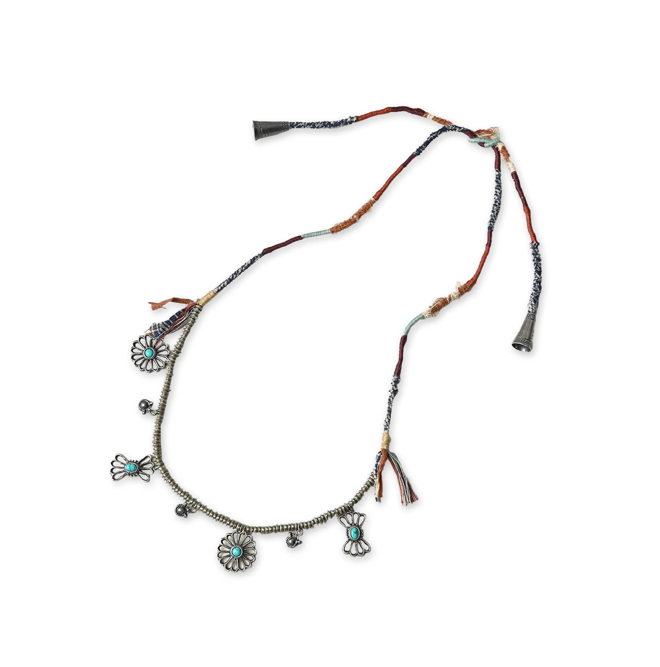 Kurukuru Hippie Necklace Multi Color