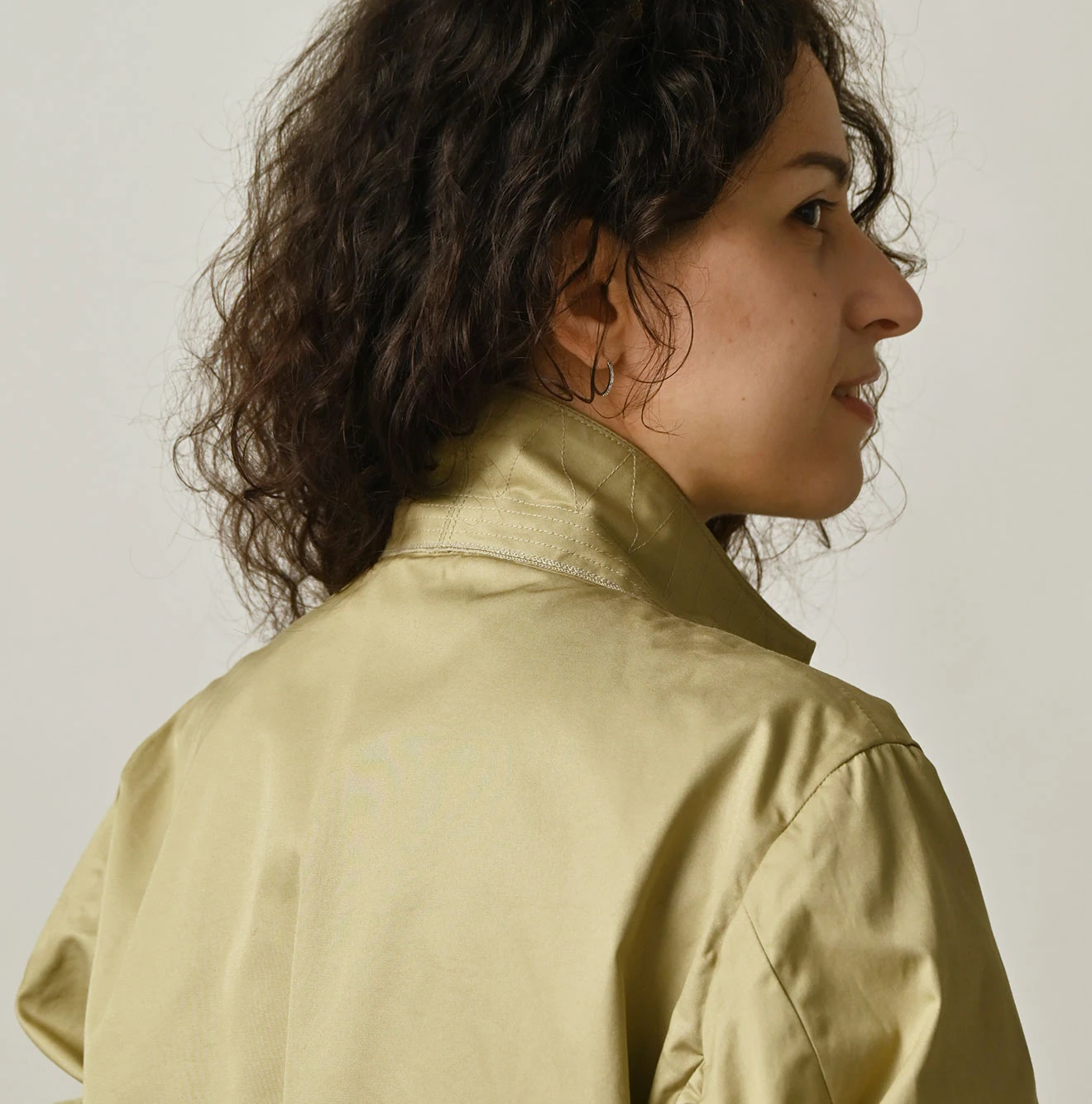 Thin Gabardine 908 Jacquarde Detail