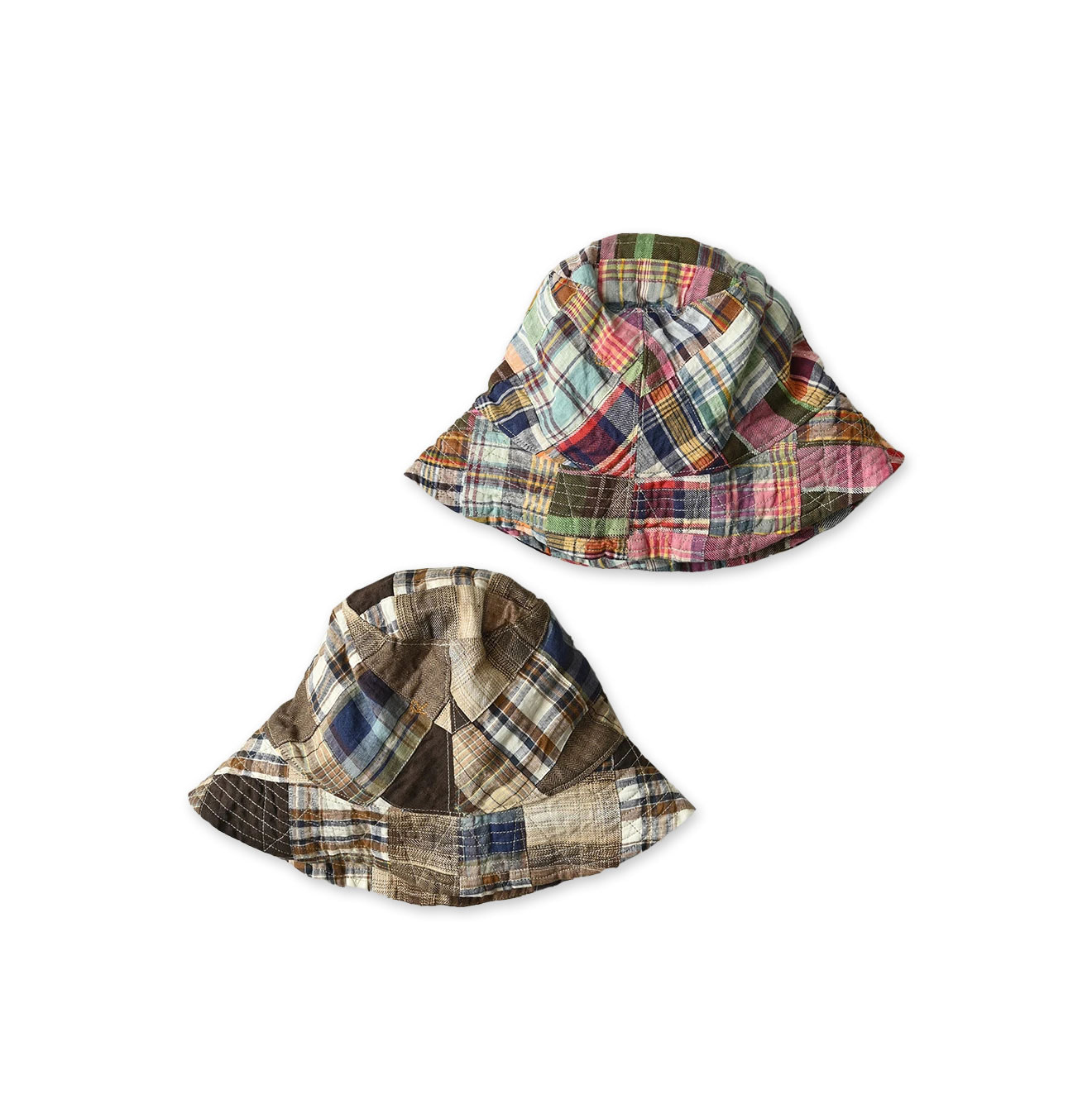 Indian Linen Patchwork Hat