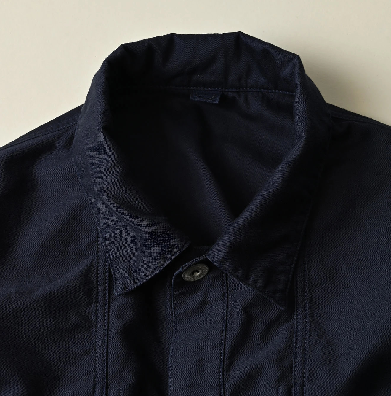 Horizontal Satin 908 Bush Shirt Detail