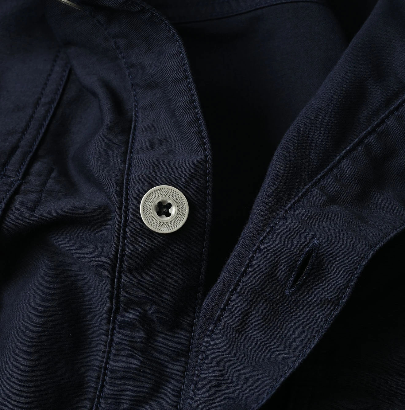Horizontal Satin 908 Bush Shirt Detail