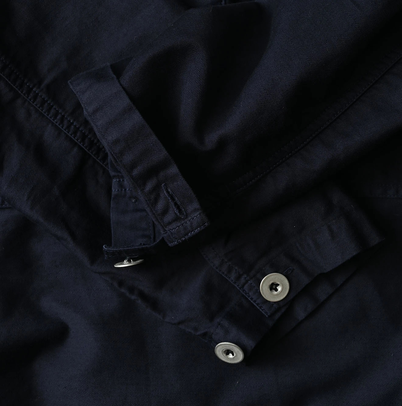 Horizontal Satin 908 Bush Shirt Detail