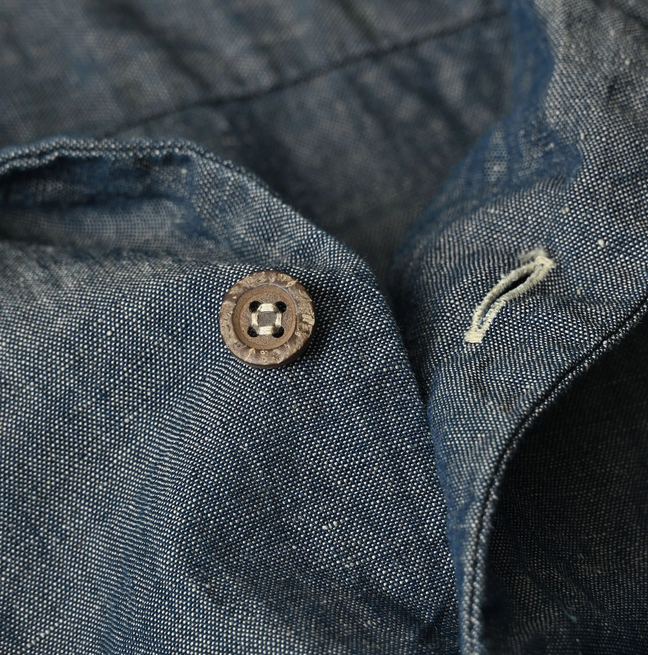 Cotton Linen Dungaree LeiLei Shirt MEN Nou Detail