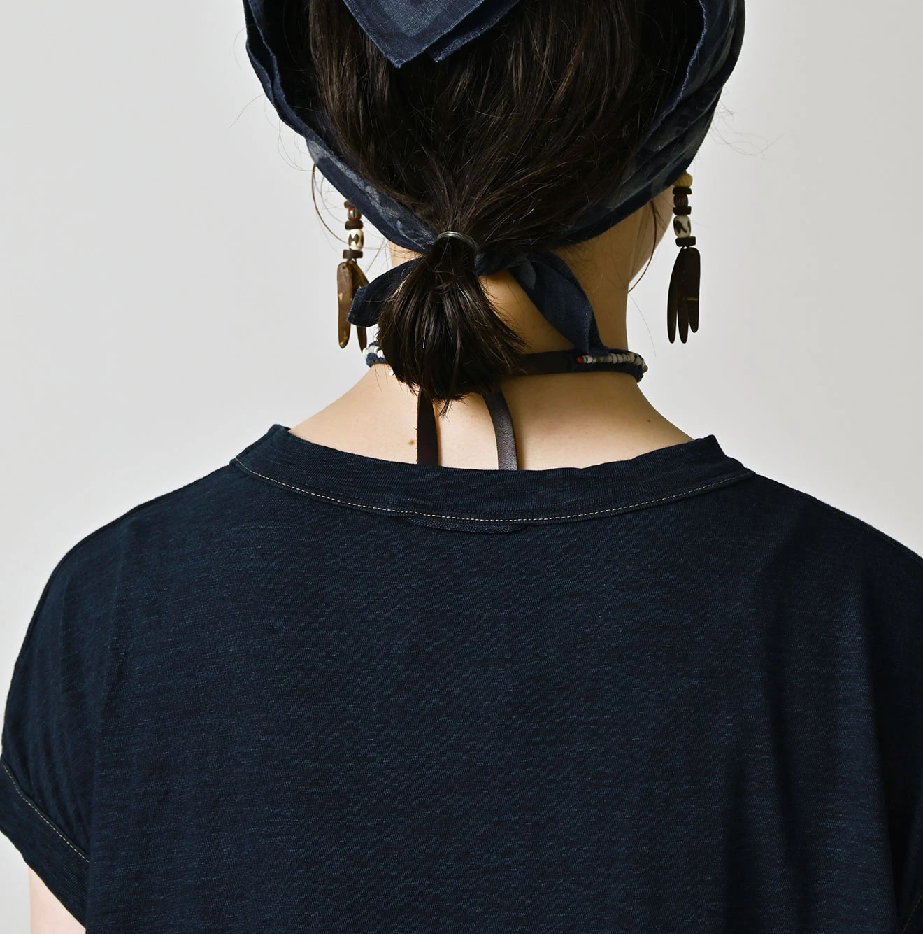 Indigo Tenjiku M Dress Detail