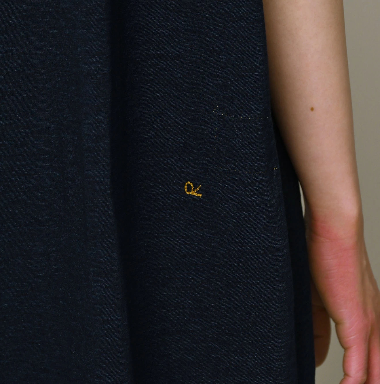 Indigo Tenjiku M Dress Detail