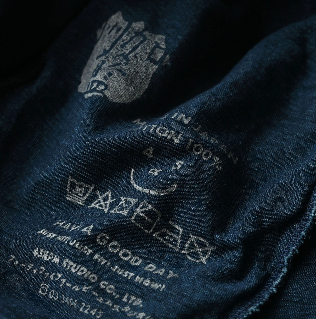 Indigo Tenjiku M Dress Detail