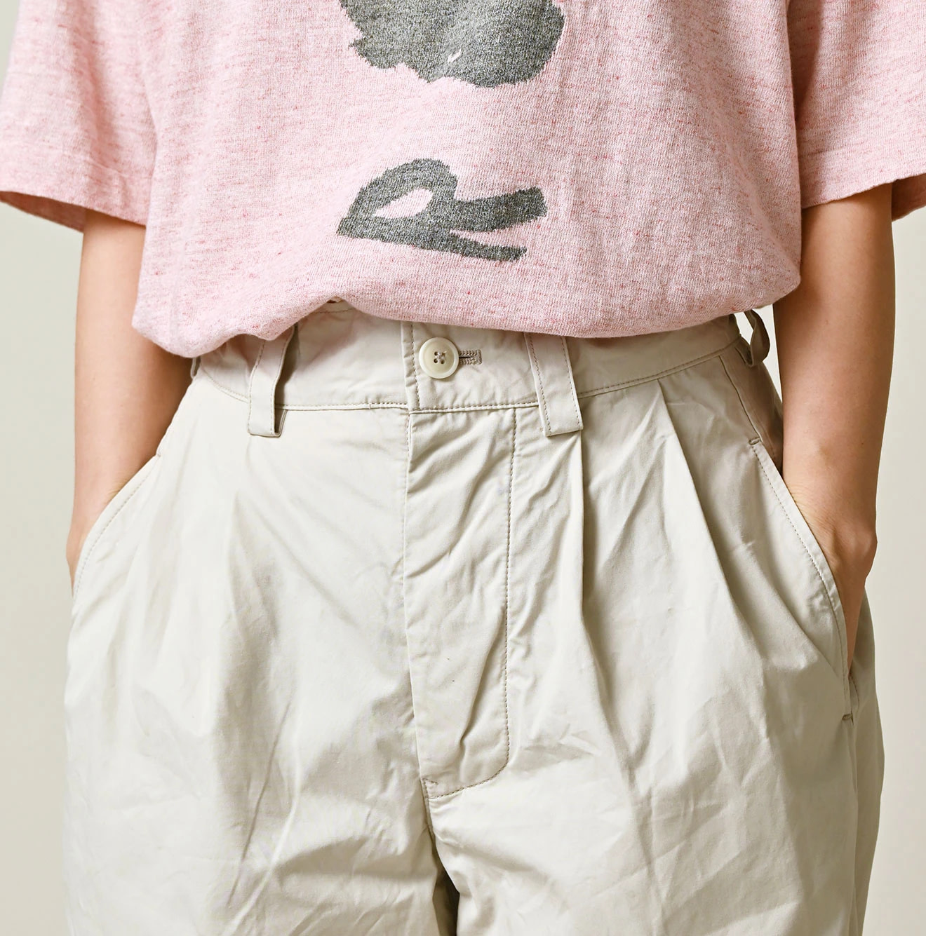 Weather 908 Peg Top Pants Detail