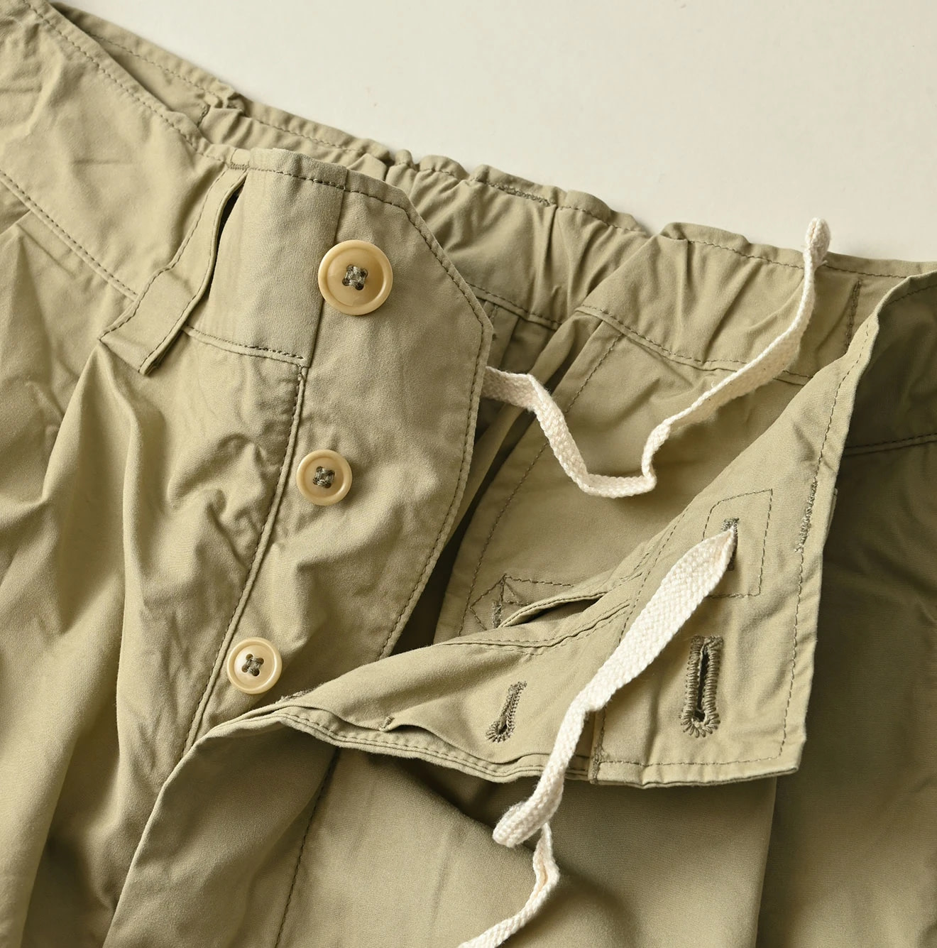 Weather 908 Peg Top Pants Detail