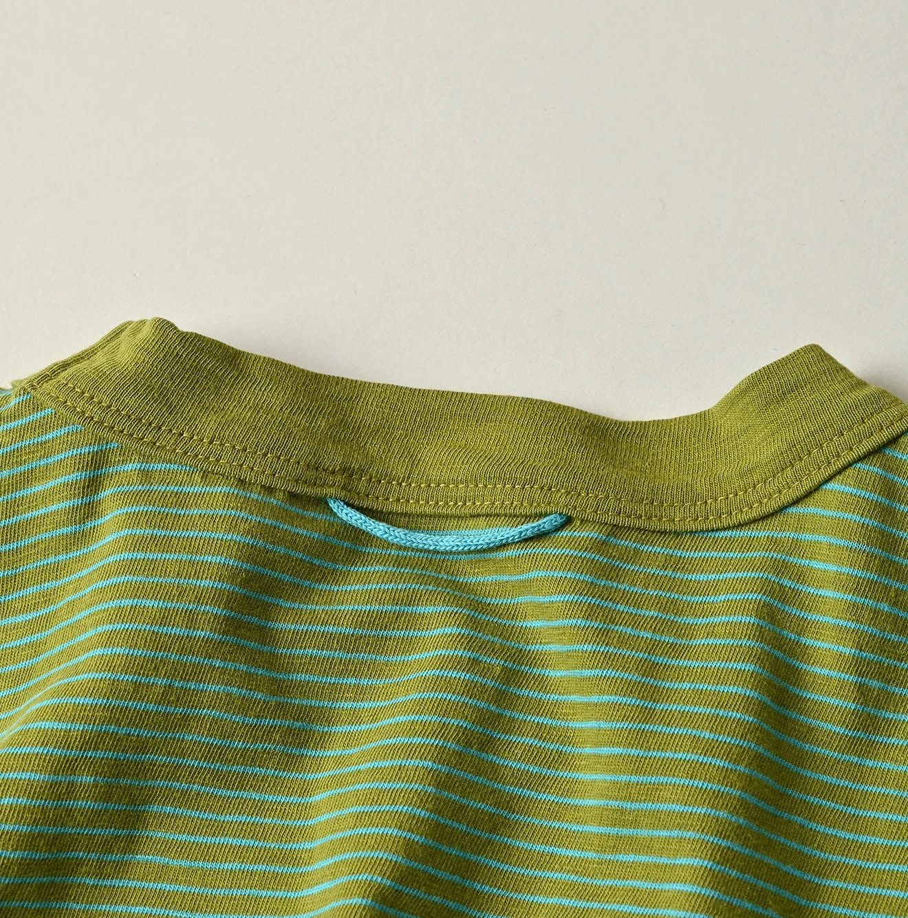 Tenjiku Striped 908 45 Star Pocket T-shirt Detail