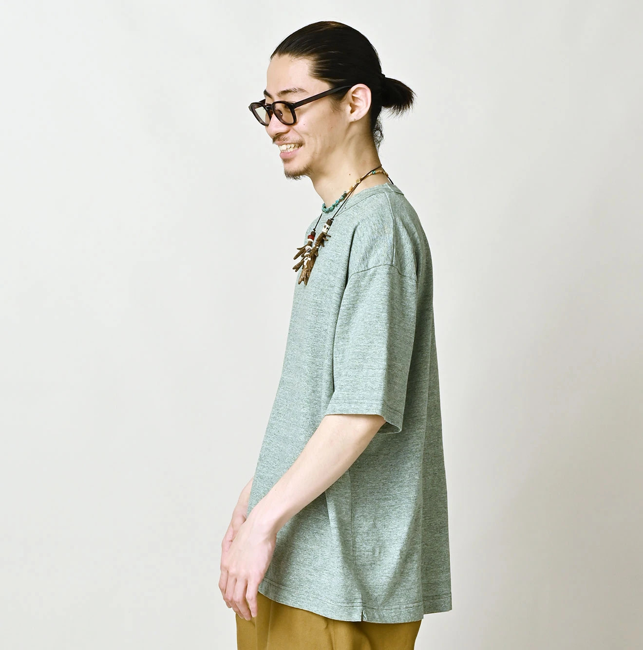 Top Tenjiku 908 Ocean T-shirt Male Model