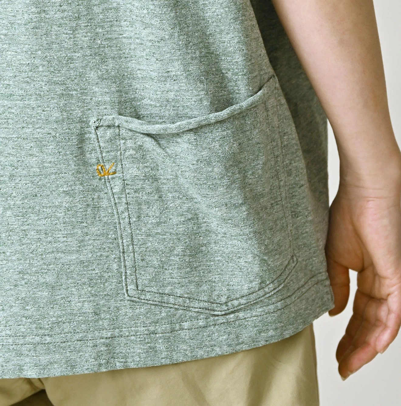 Top Tenjiku 908 Ocean T-shirt Detail