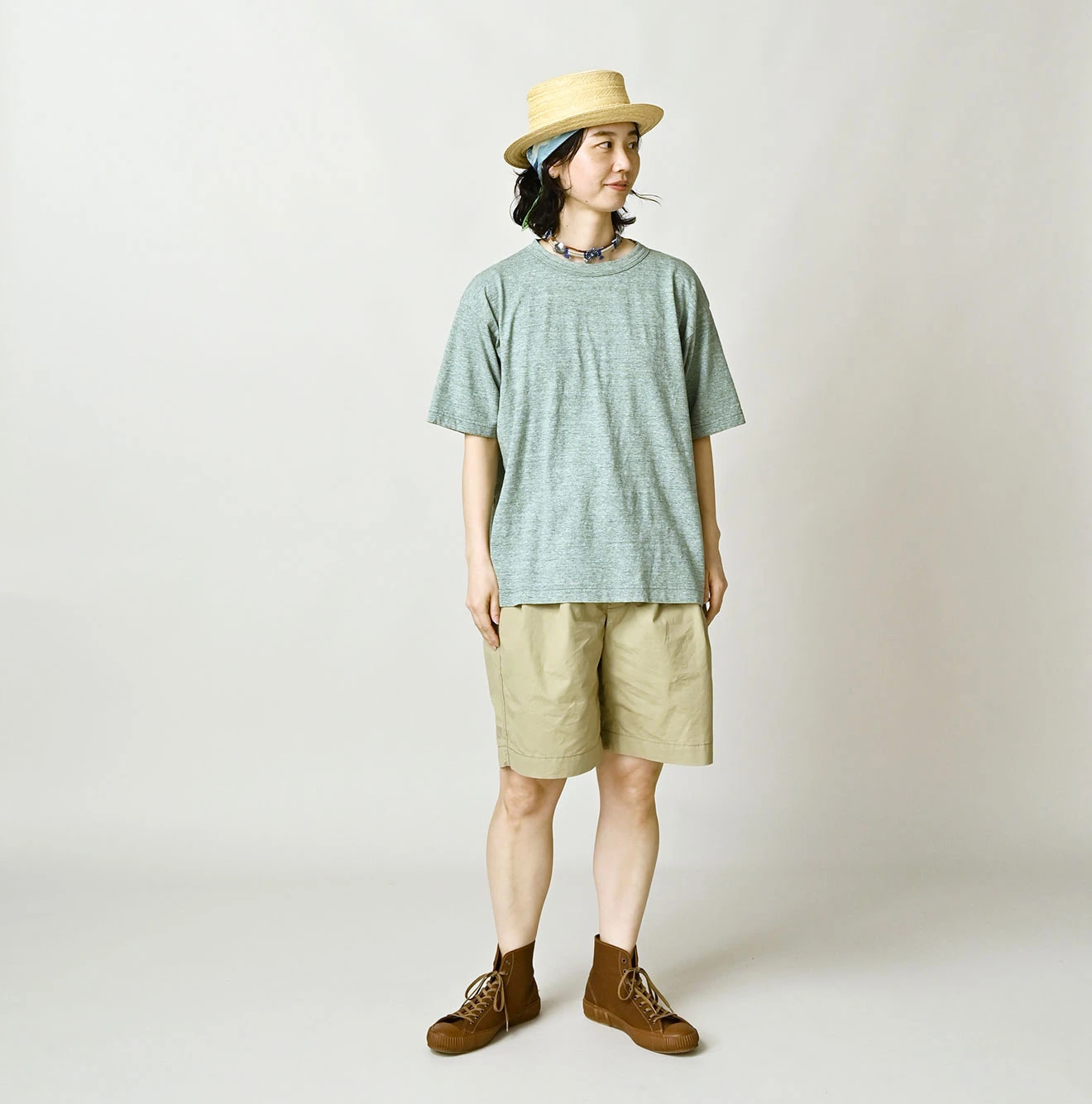 Top Tenjiku 908 Ocean T-shirt Female Model