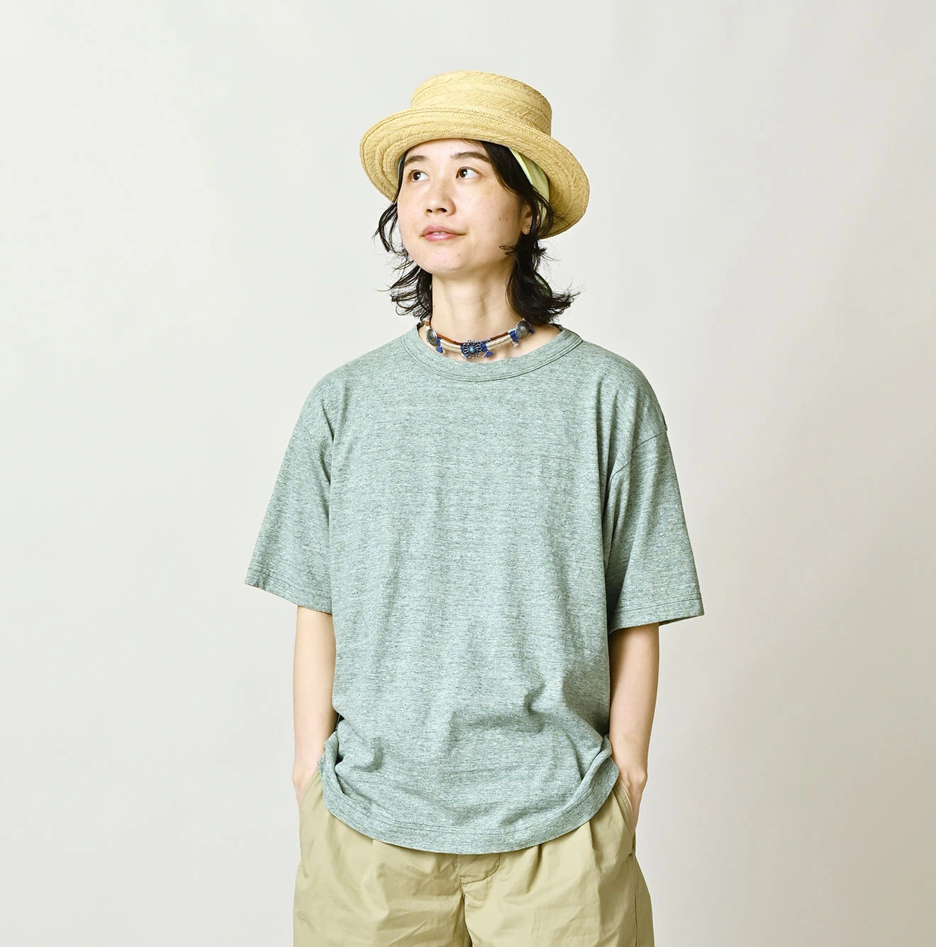 Top Tenjiku 908 Ocean T-shirt Female Model