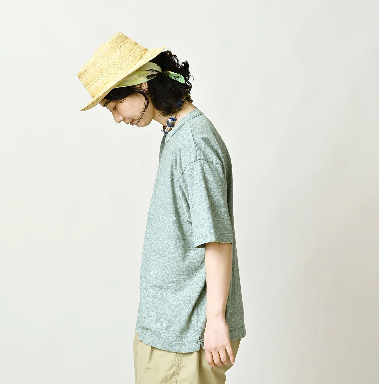 Top Tenjiku 908 Ocean T-shirt Female Model