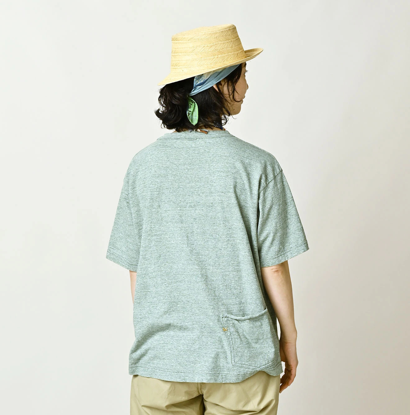 Top Tenjiku 908 Ocean T-shirt Female Model