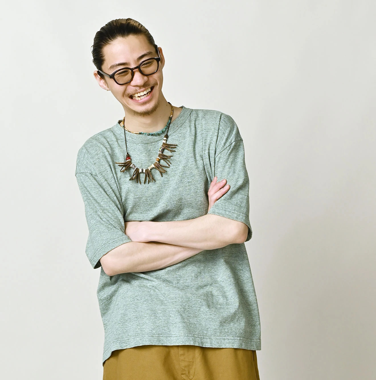 Top Tenjiku 908 Ocean T-shirt Male Model