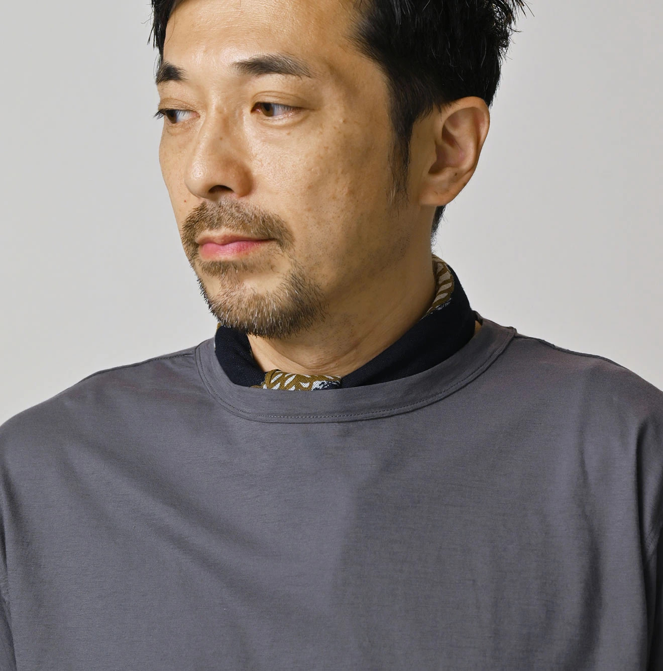 Supima Thin Tenjiku 908 Short Sleeve T-shirt Detail