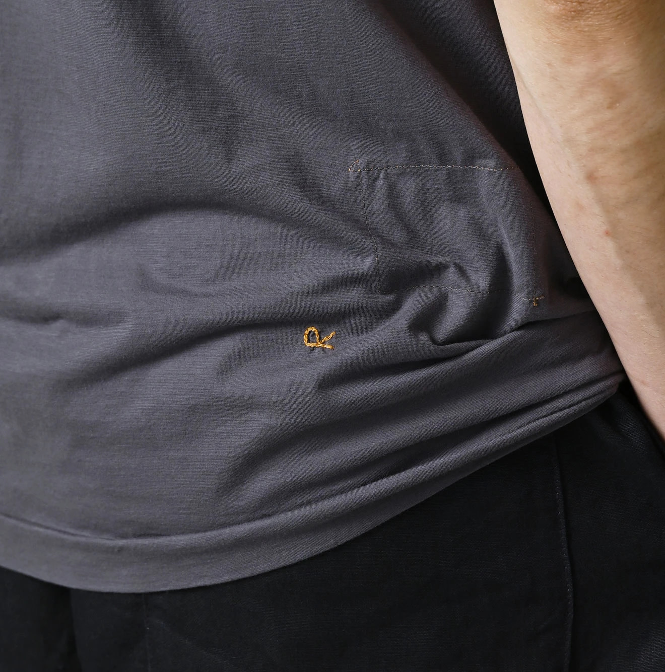 Supima Thin Tenjiku 908 Short Sleeve T-shirt Detail