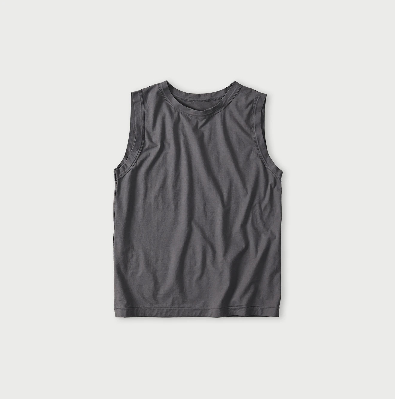 Supima Thin Tenjiku Camisole Sumi Black