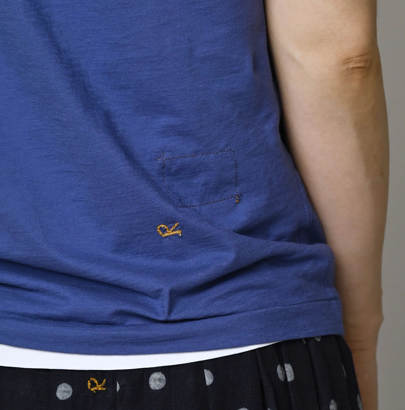 Supima Thin Tenjiku Camisole Detail