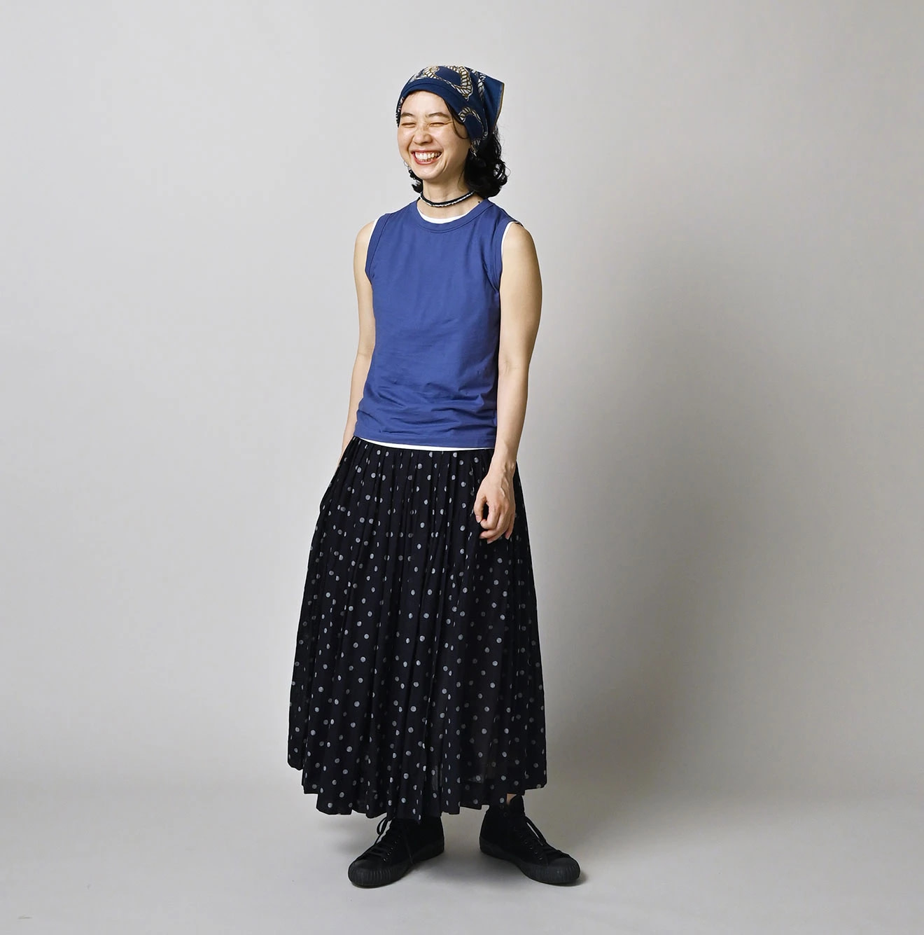 Supima Thin Tenjiku Camisole Female Model